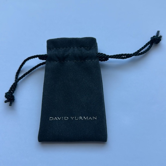 David Yurman Chatelaine Pendant Necklace with Blue Topaz and Diamonds New - Picture 7 of 7